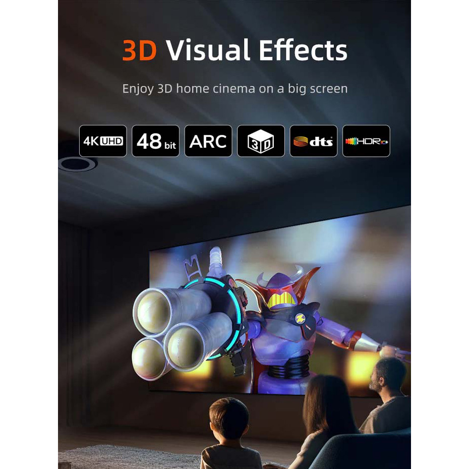 Кабель CABLETIME 4K 60Hz HDMI v2.0 15м Black (CH24T)