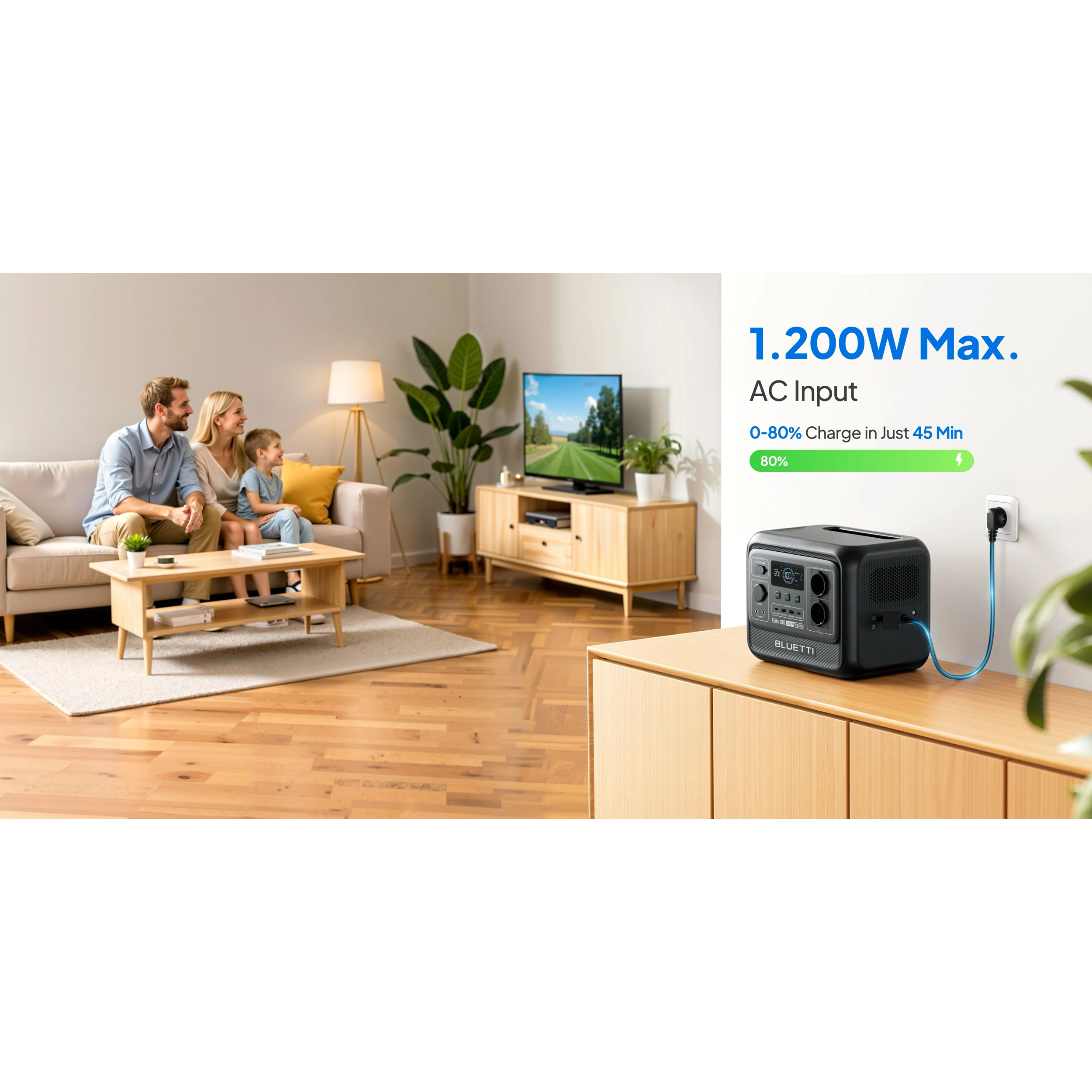 Зарядна станція BLUETTI Elite 100 V2