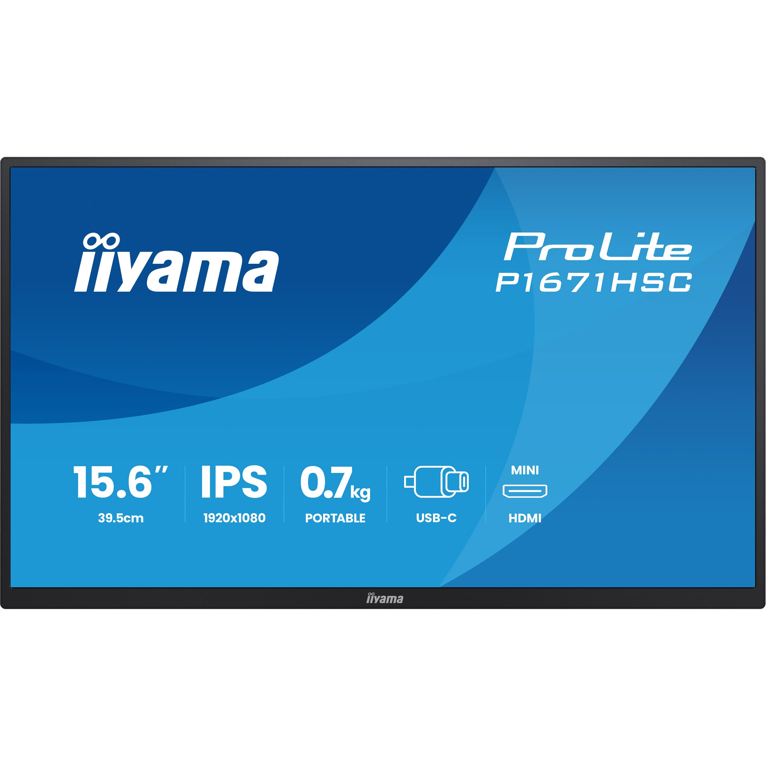 Портативный монитор 15.6" IIYAMA ProLite P1670HSC-B1
