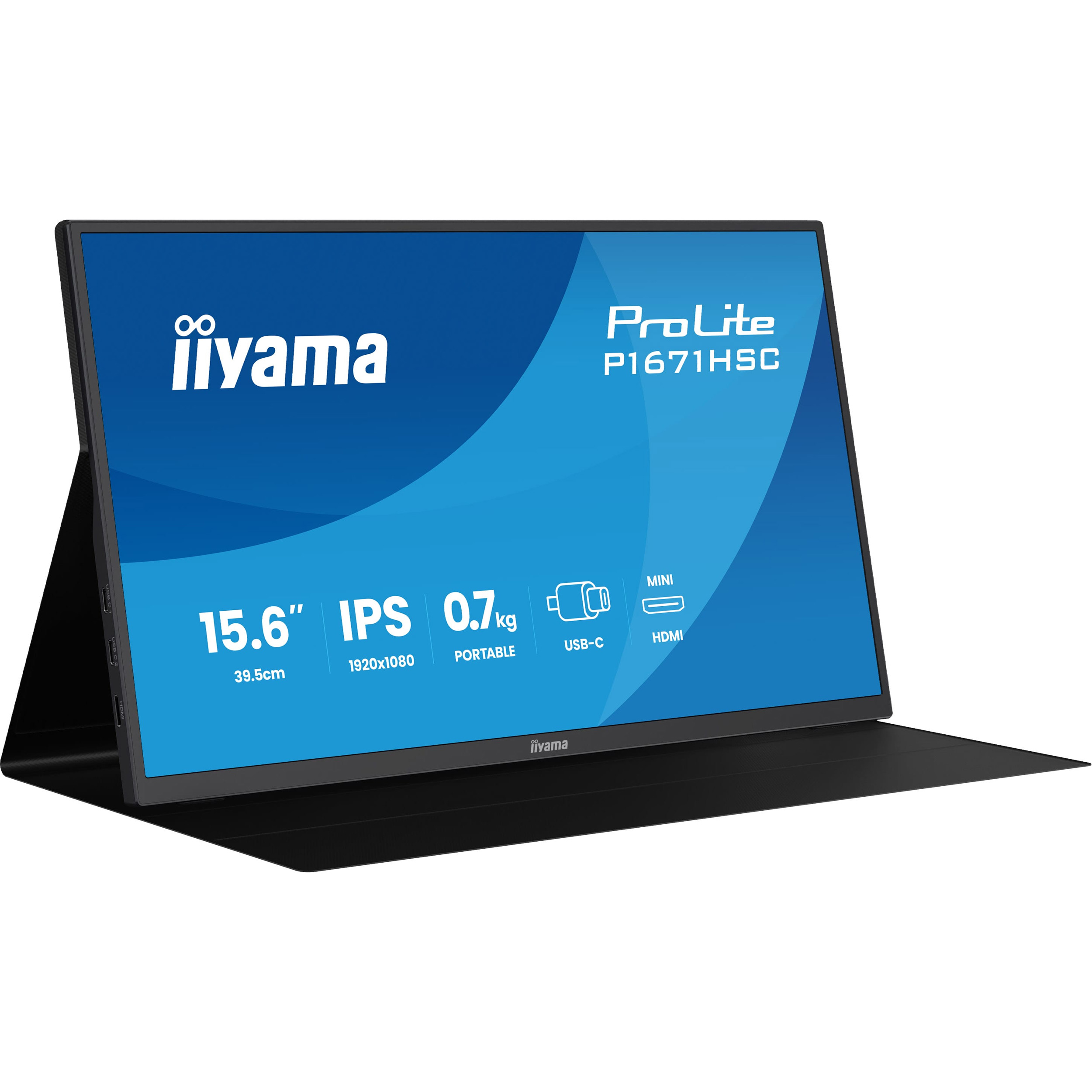 Портативный монитор 15.6" IIYAMA ProLite P1670HSC-B1