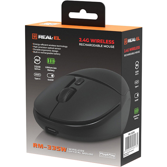 Миша REAL-EL RM-335 Wireless (EL123200055)