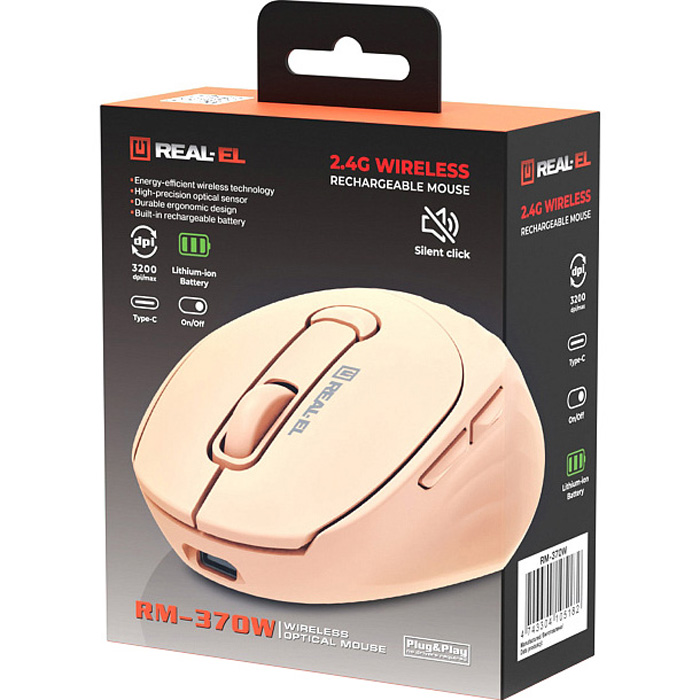 Миша REAL-EL RM-370 Wireless (EL123200056)