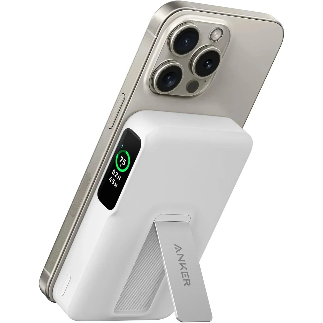 Повербанк MagSafe ANKER MagGo 27W 10000mAh White (A1654G21)