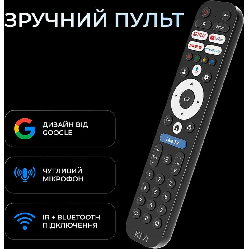 Телевізор KIVI 32" 32H800KB