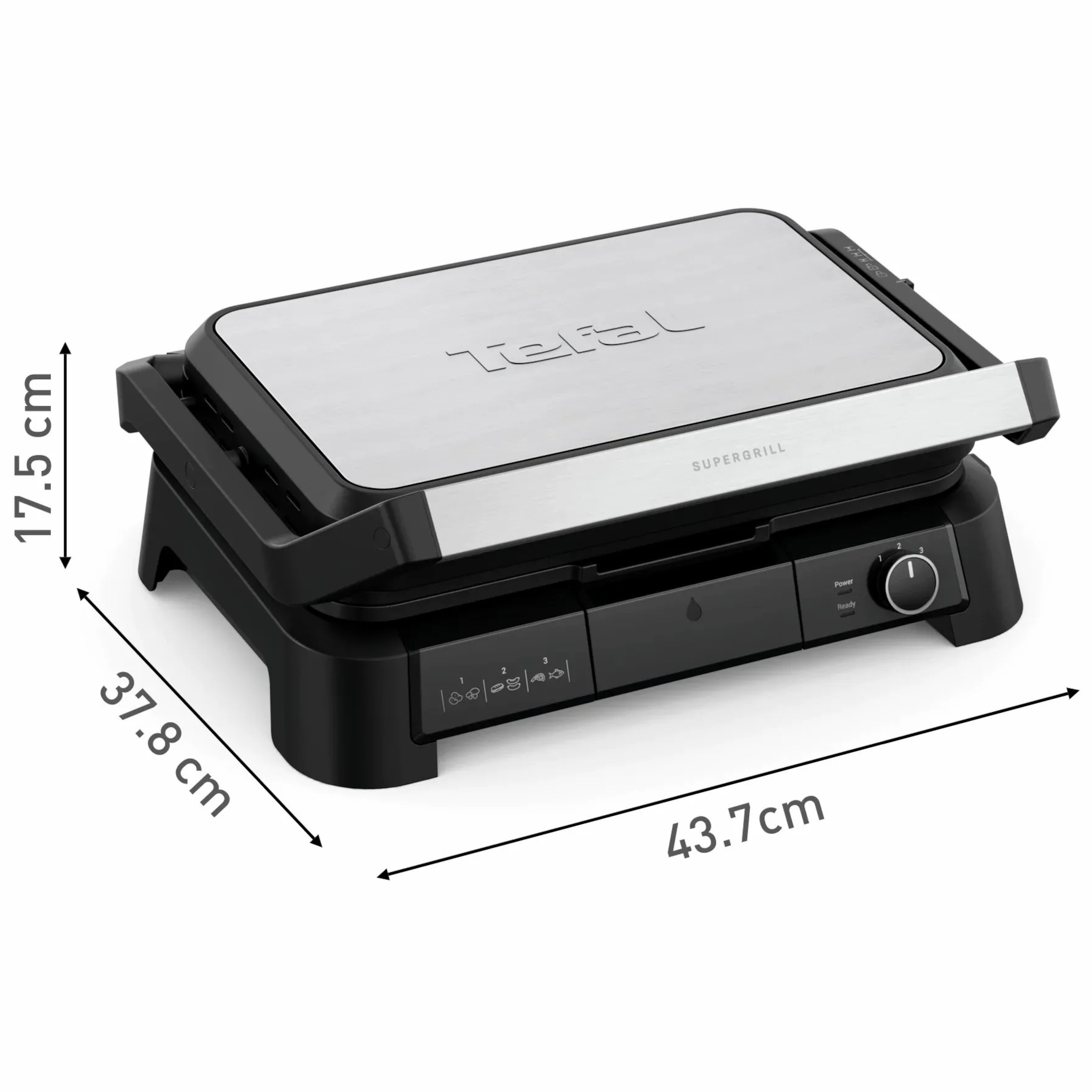 Електрогриль-барбекю TEFAL SuperGrill 3in1 XL GC520DE0