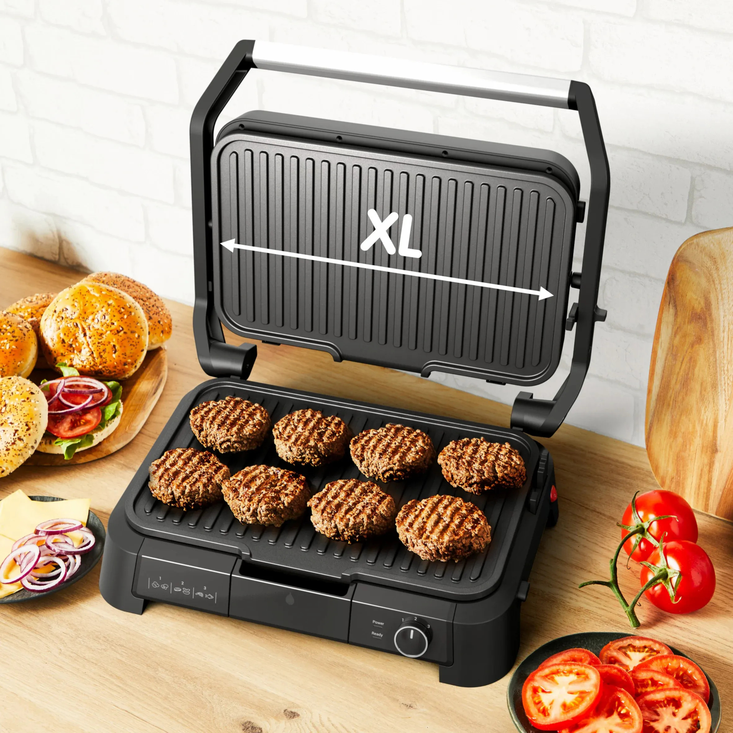 Електрогриль-барбекю TEFAL SuperGrill 3in1 XL GC520DE0