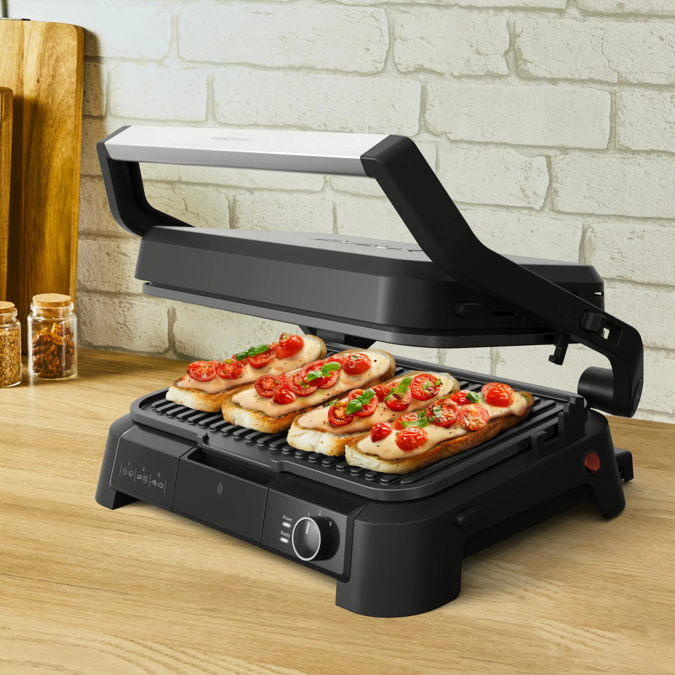 Електрогриль-барбекю TEFAL SuperGrill 3in1 XL GC520DE0
