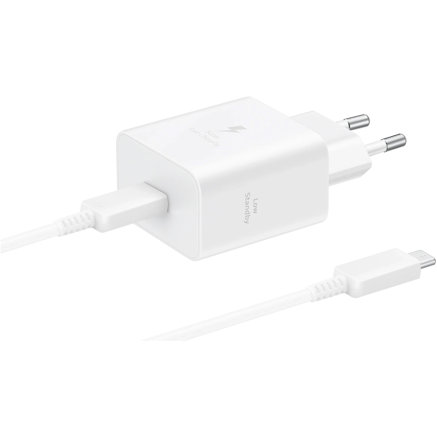Зарядний пристрій SAMSUNG EP-T4511 45W PD3.0 White w/Type-C cable (EP-T4511XWEGEU)