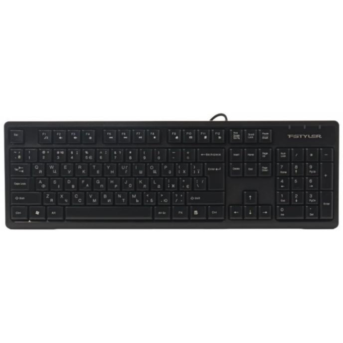 Клавіатура A4TECH Fstyler FK12 Black