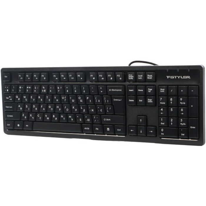 Клавіатура A4TECH Fstyler FKS12 Black