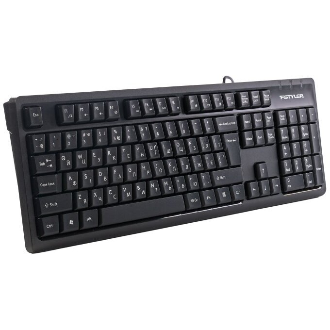 Клавіатура A4TECH Fstyler FKS12 Black