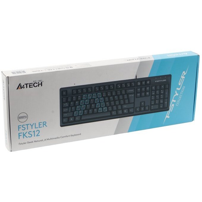 Клавіатура A4TECH Fstyler FKS12 Black
