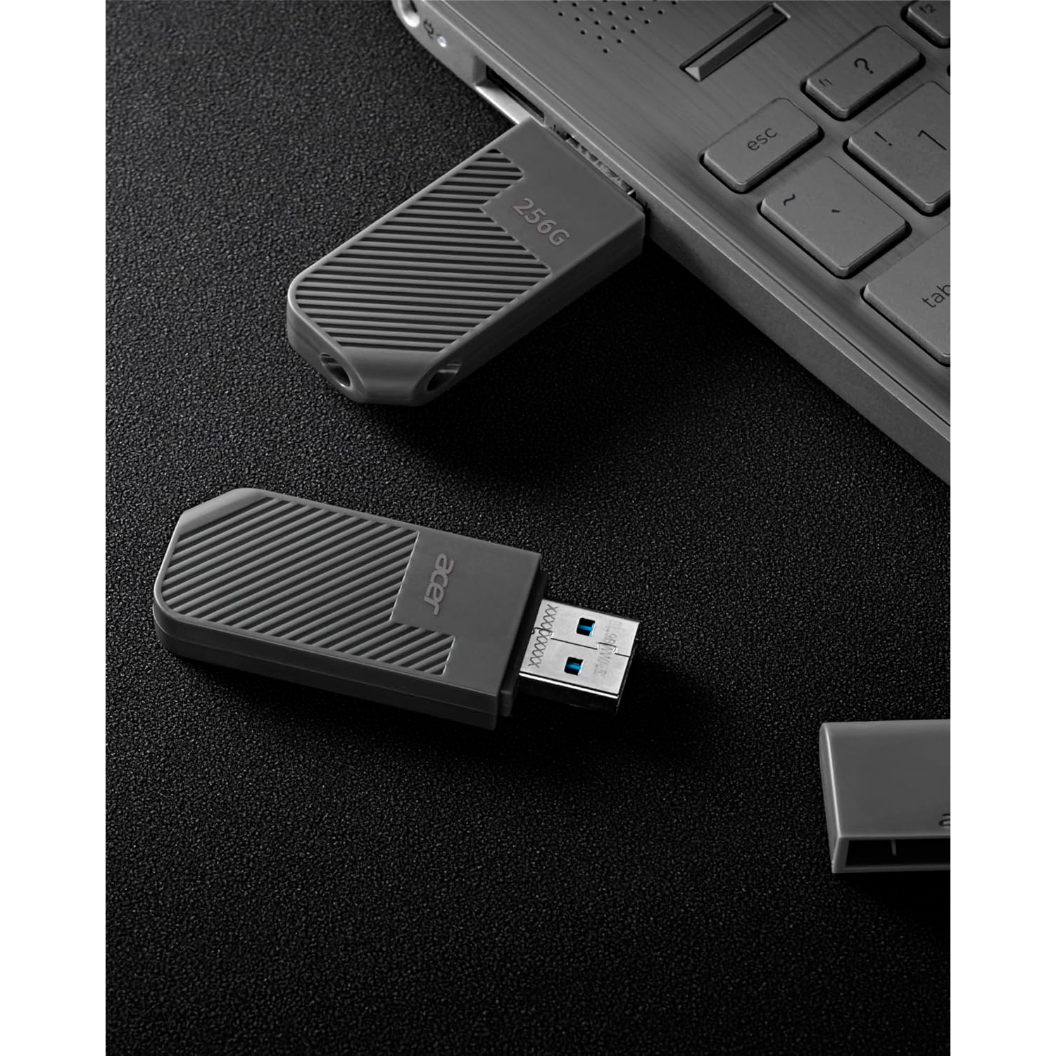 Флешка 256GB ACER UP300 USB 3.2 Black (BL.9BWWA.528)