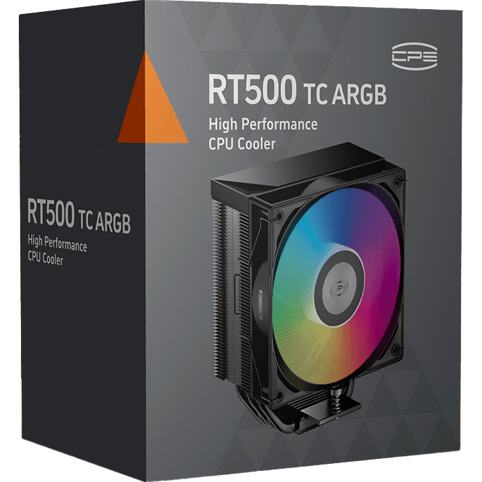 Кулер для процесора PCCOOLER RT500 TC ARGB (RT500 TC ARGB BK)