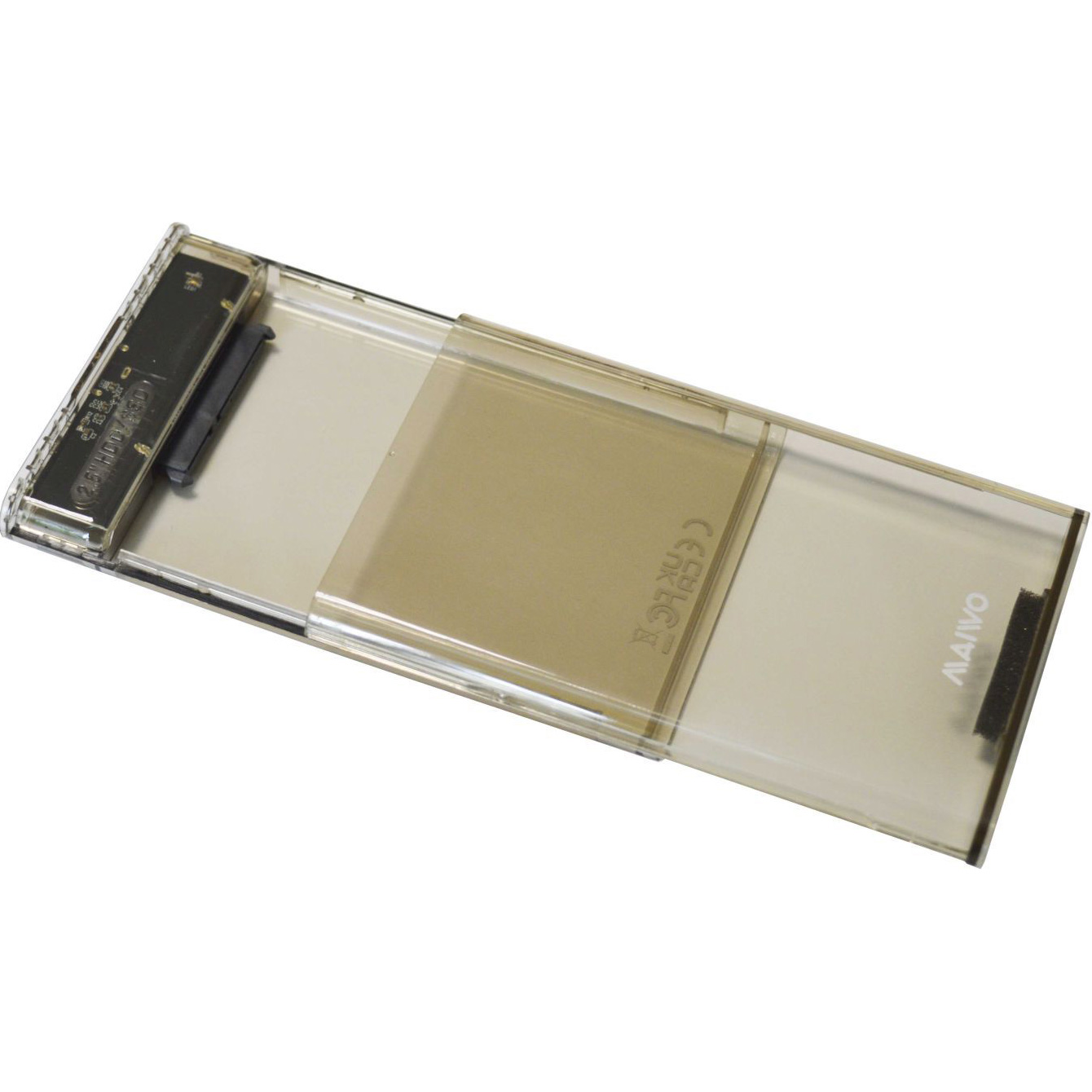 Карман внешний MAIWO K2510 2.5" SATA to USB3.2 Transparent Black