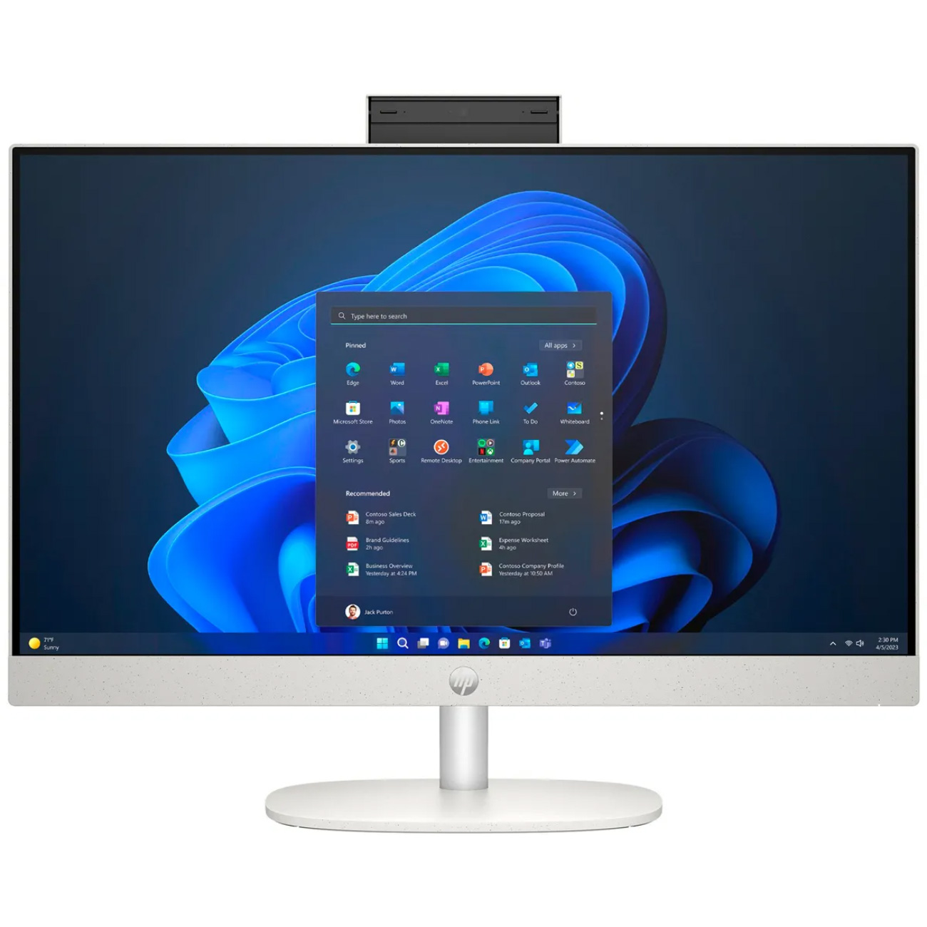 Моноблок HP ProOne 240 G10 Shell White (9M9G0AT)
