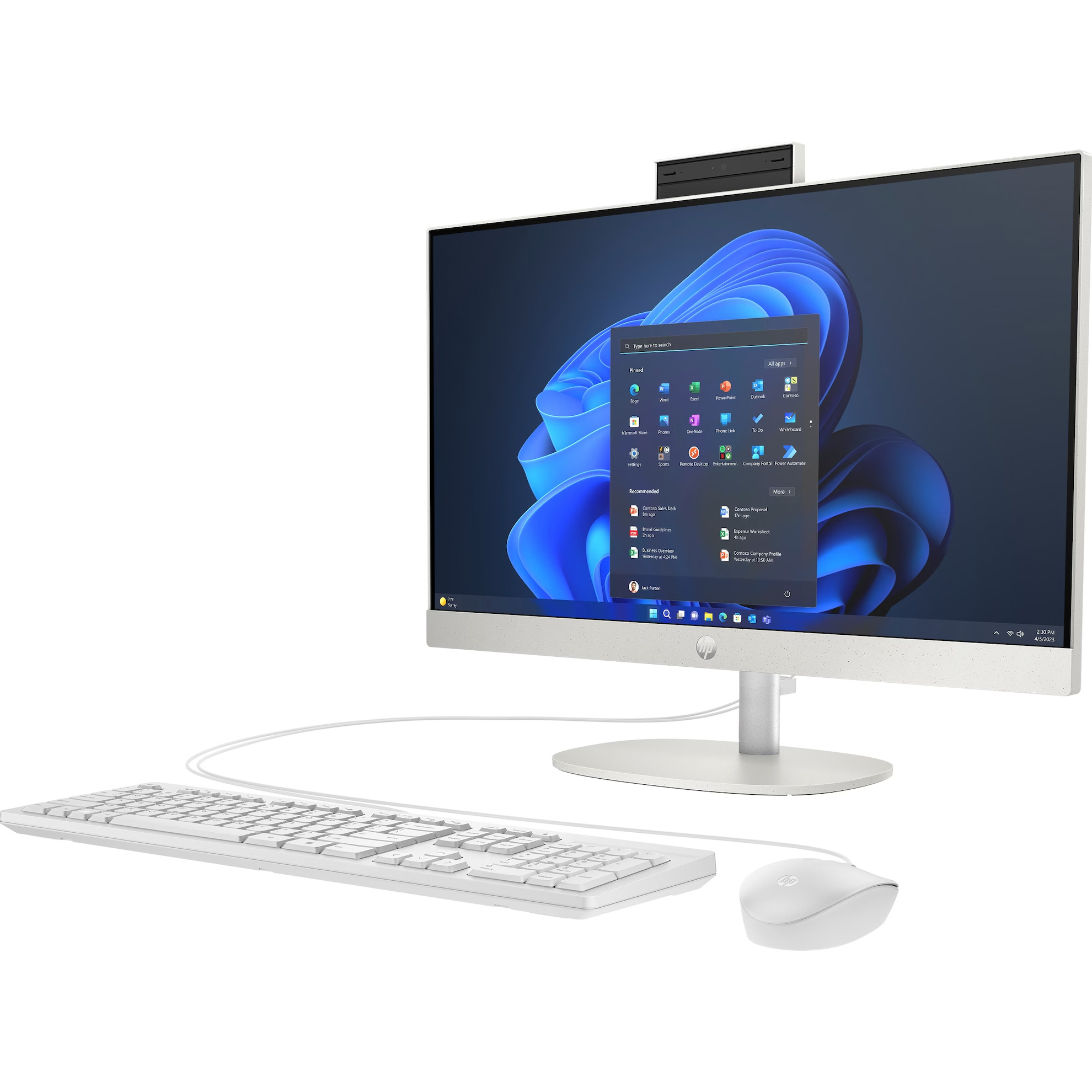 Моноблок HP ProOne 240 G10 Shell White (9M9G0AT)