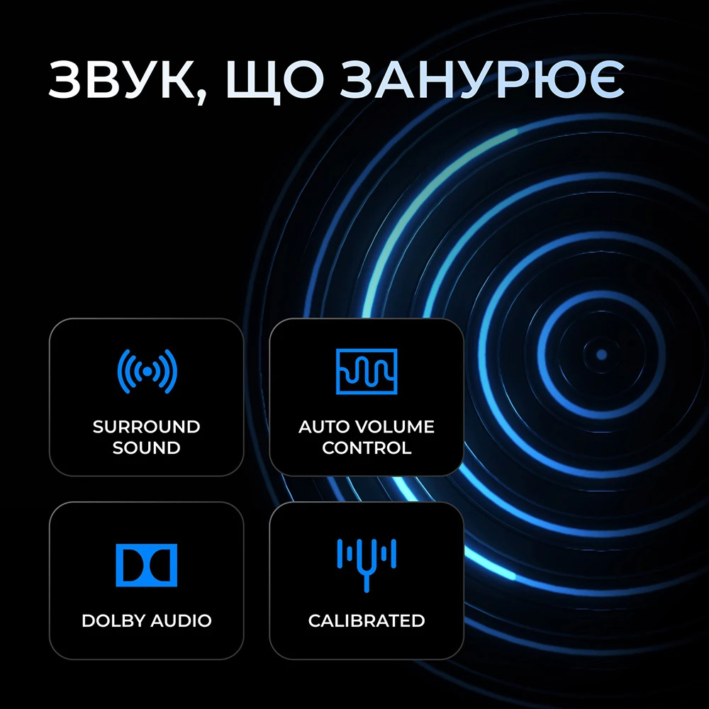 Телевізор KIVI 40" 40F800KB