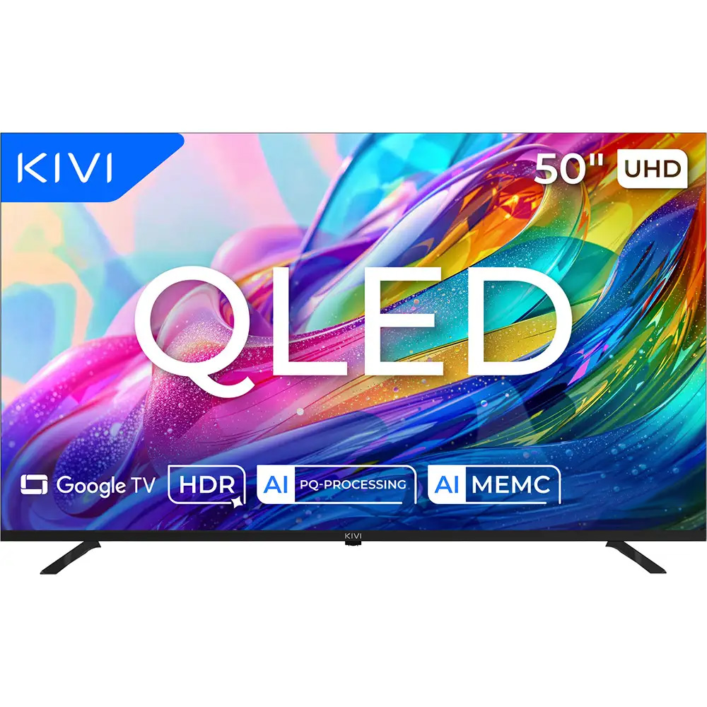 Телевізор KIVI 50" QLED 4K 50U820KB