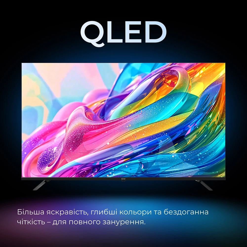 Телевізор KIVI 50" QLED 4K 50U820KB