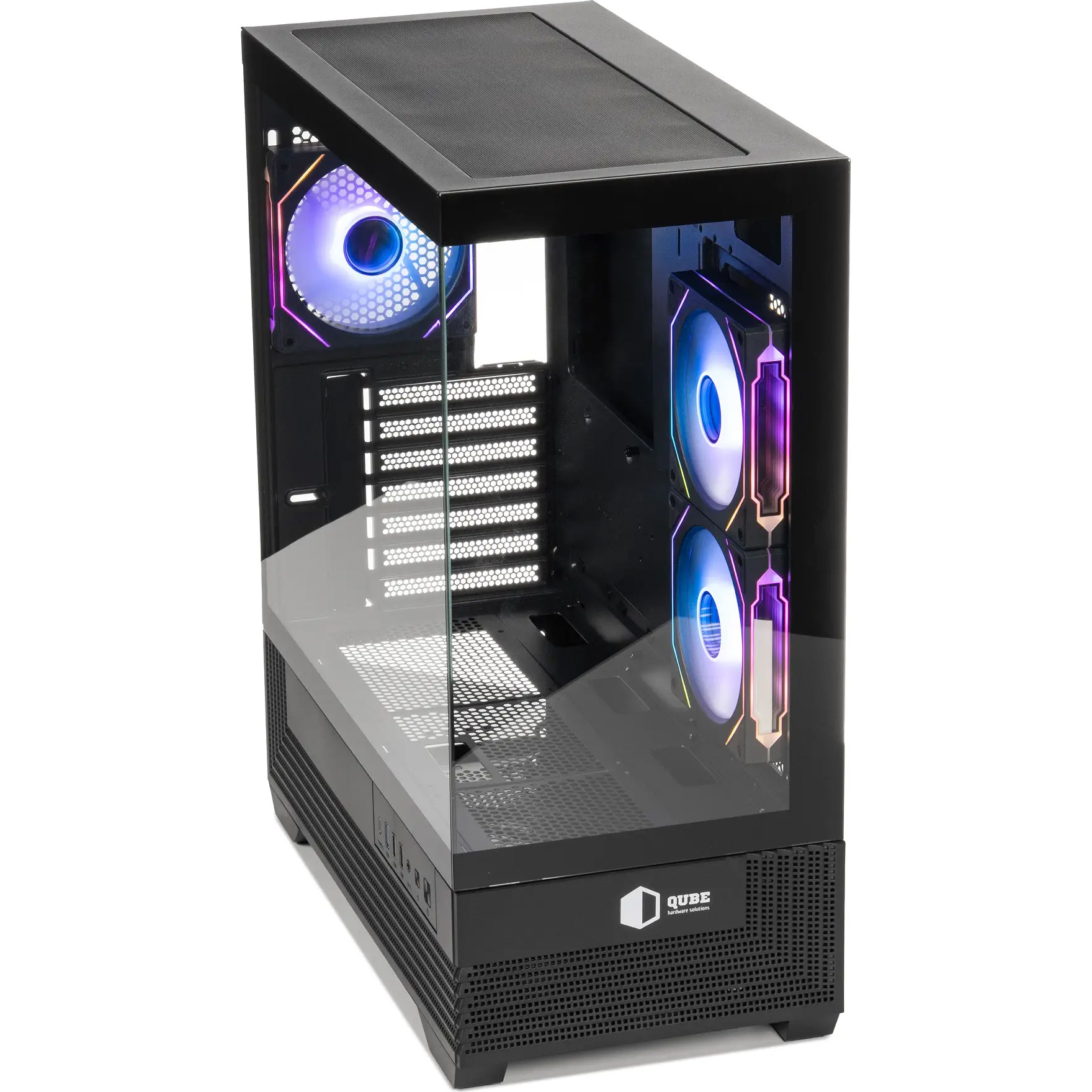 Корпус QUBE Fort ARGB Black (FORT_GBNU3)