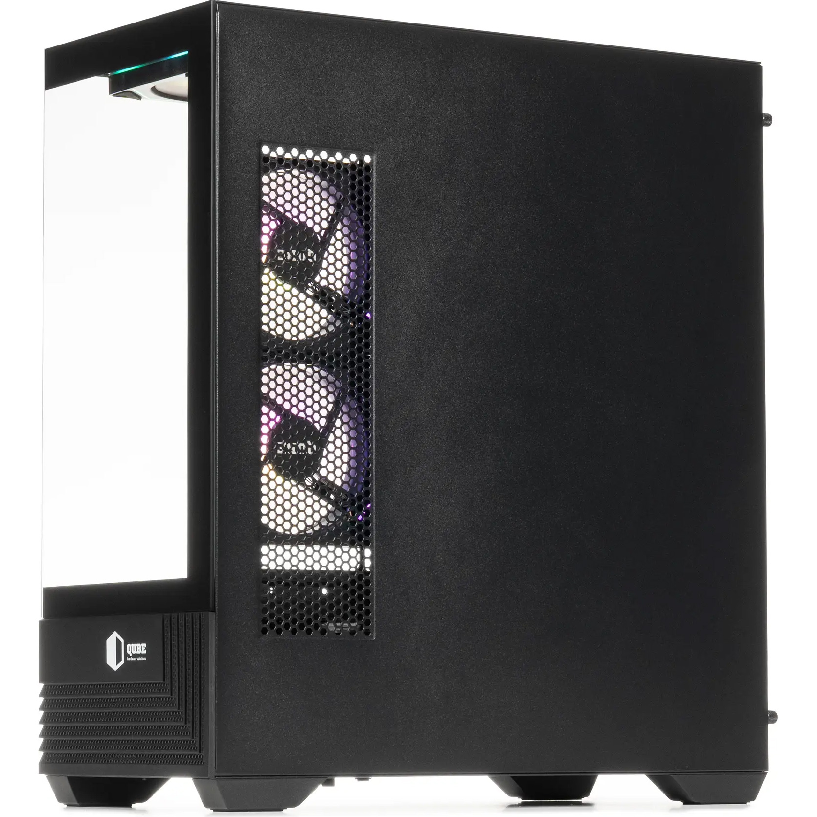 Корпус QUBE Fort ARGB Black (FORT_GBNU3)