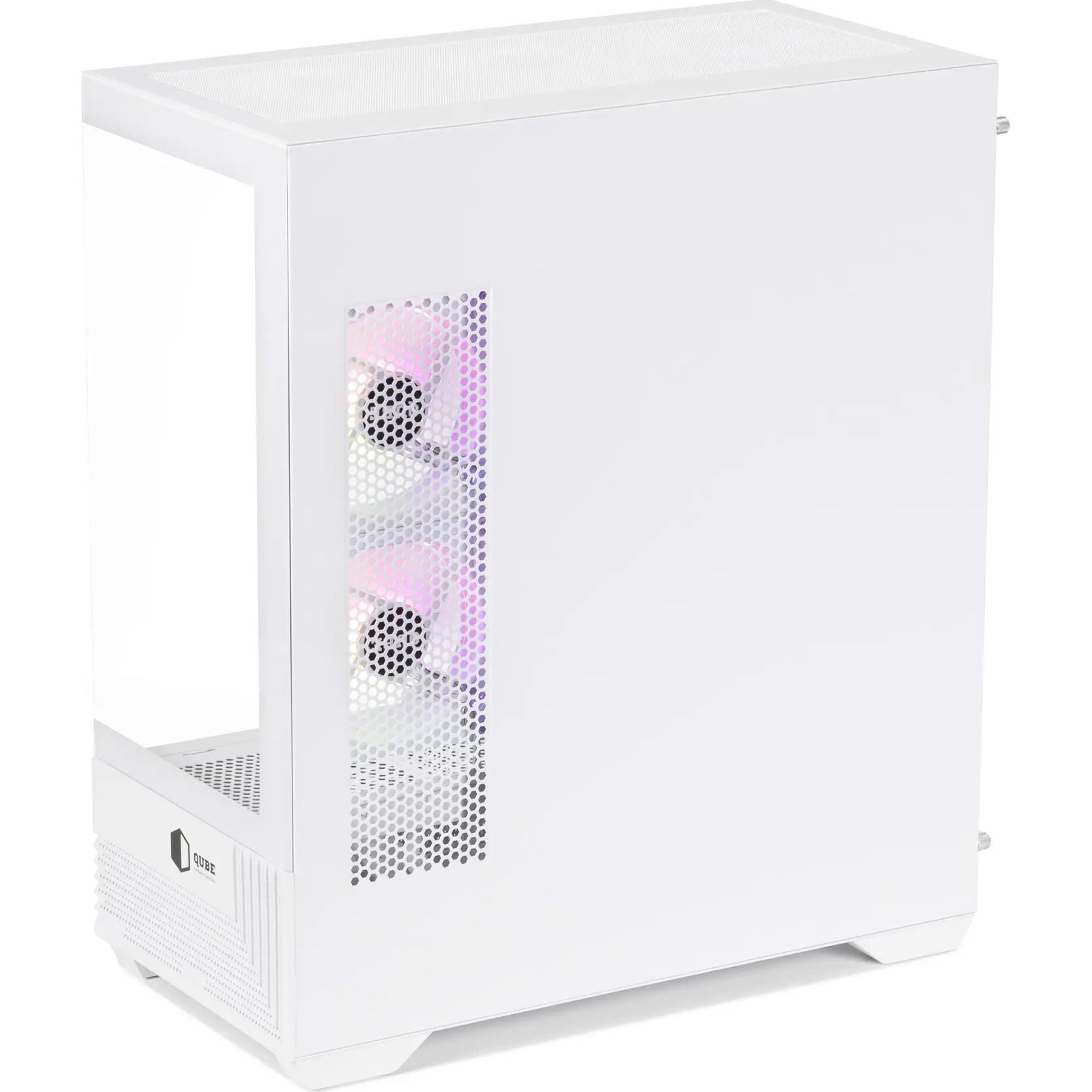 Корпус QUBE Fort ARGB White (FORT_GWNU3)