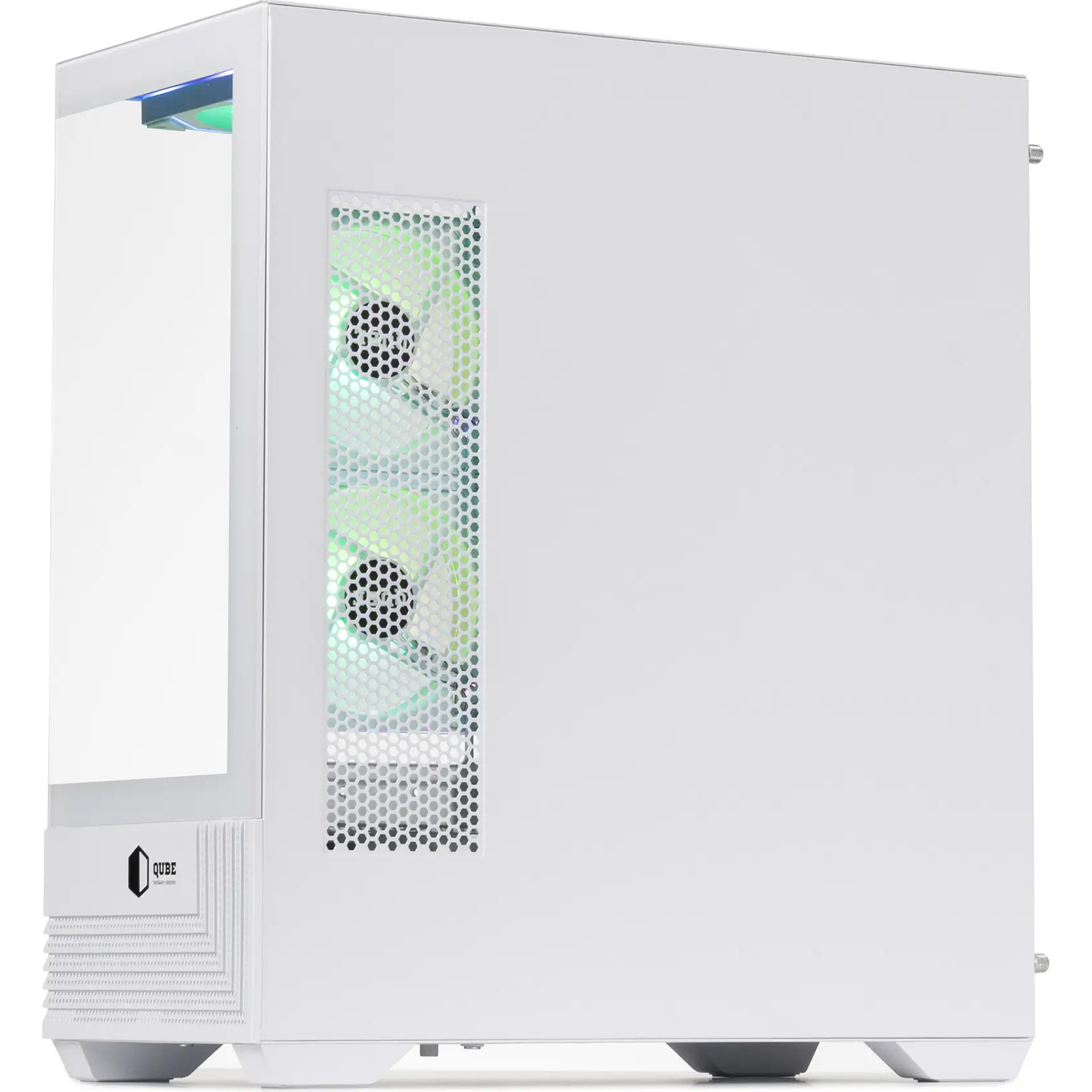 Корпус QUBE Fort ARGB White (FORT_GWNU3)