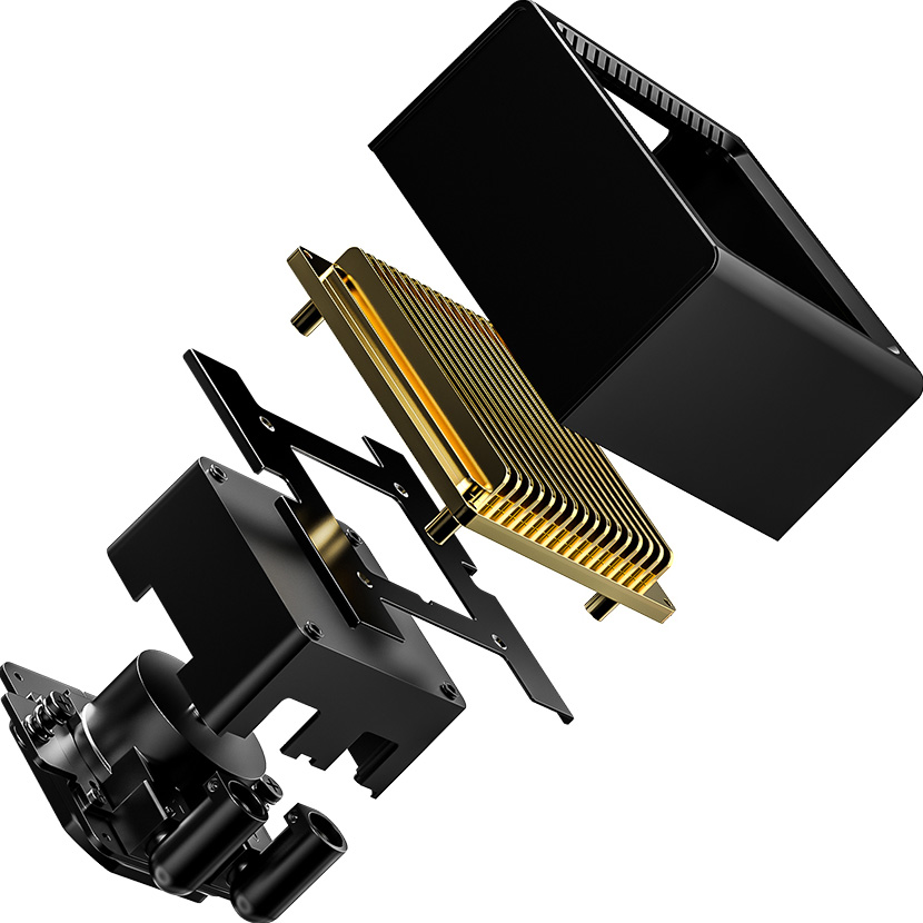 Система водяного охолодження ID-COOLING DX360 GDL Black