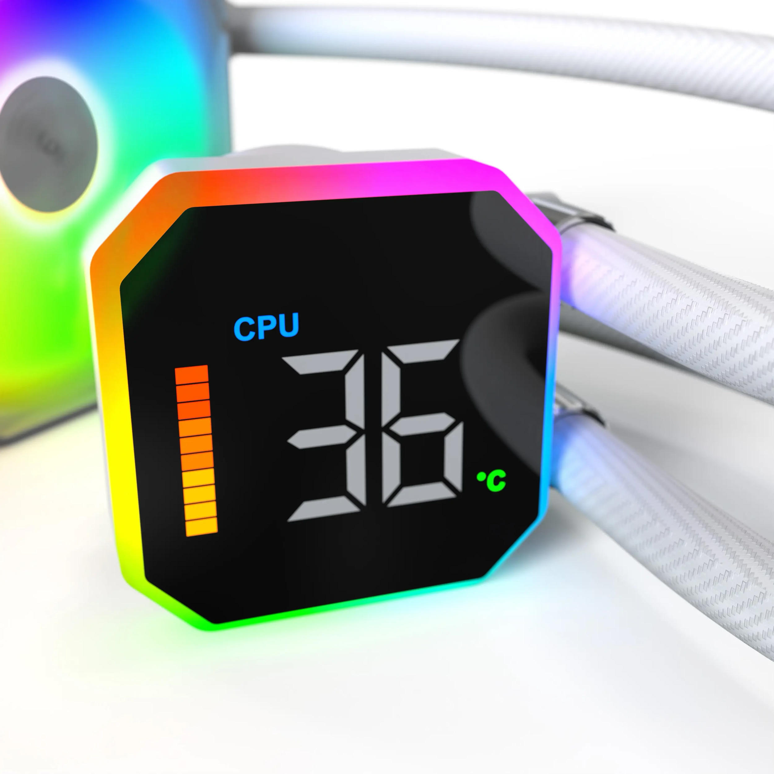 Система водяного охлаждения MONTECH HyperFlow Digital 360 White