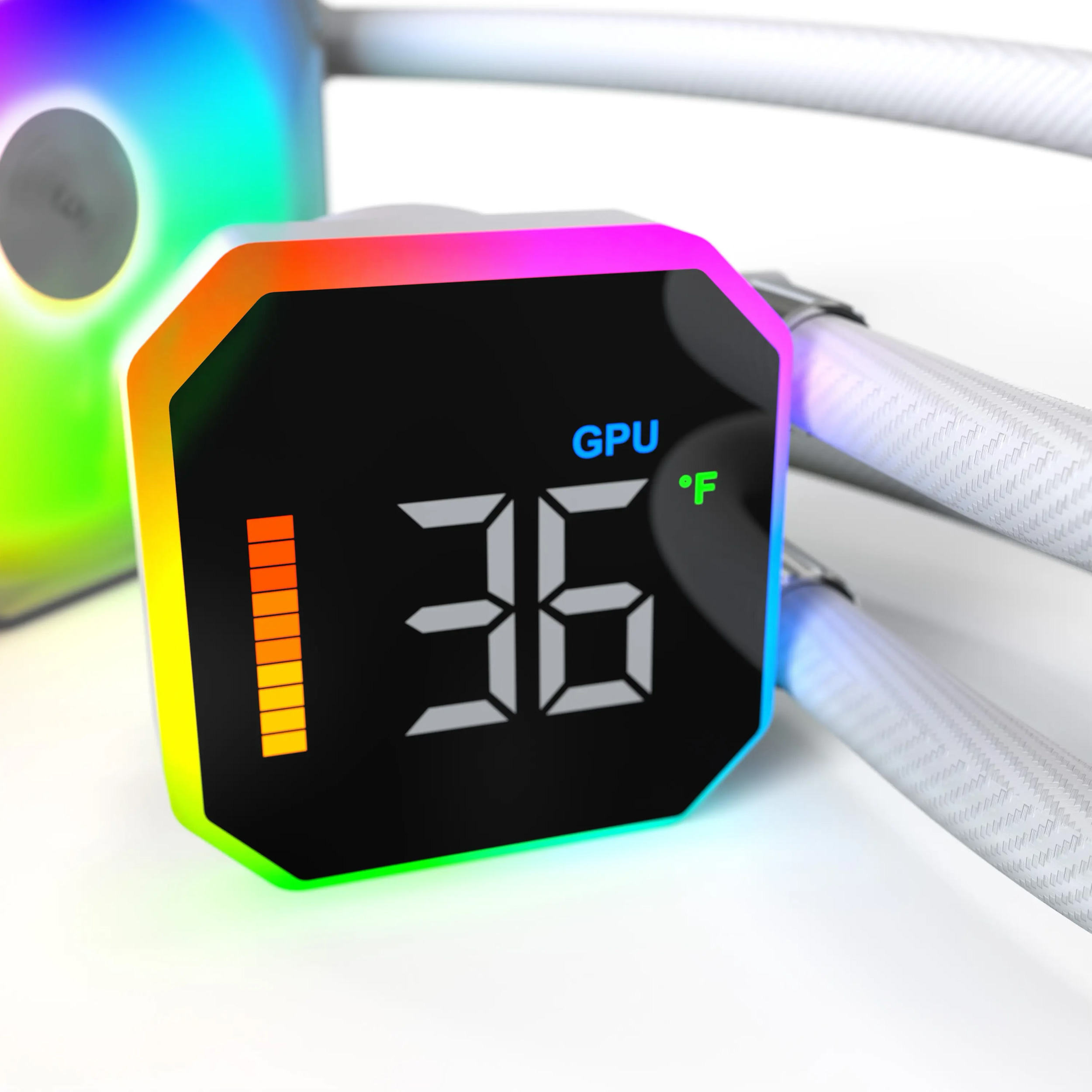 Система водяного охлаждения MONTECH HyperFlow Digital 360 White