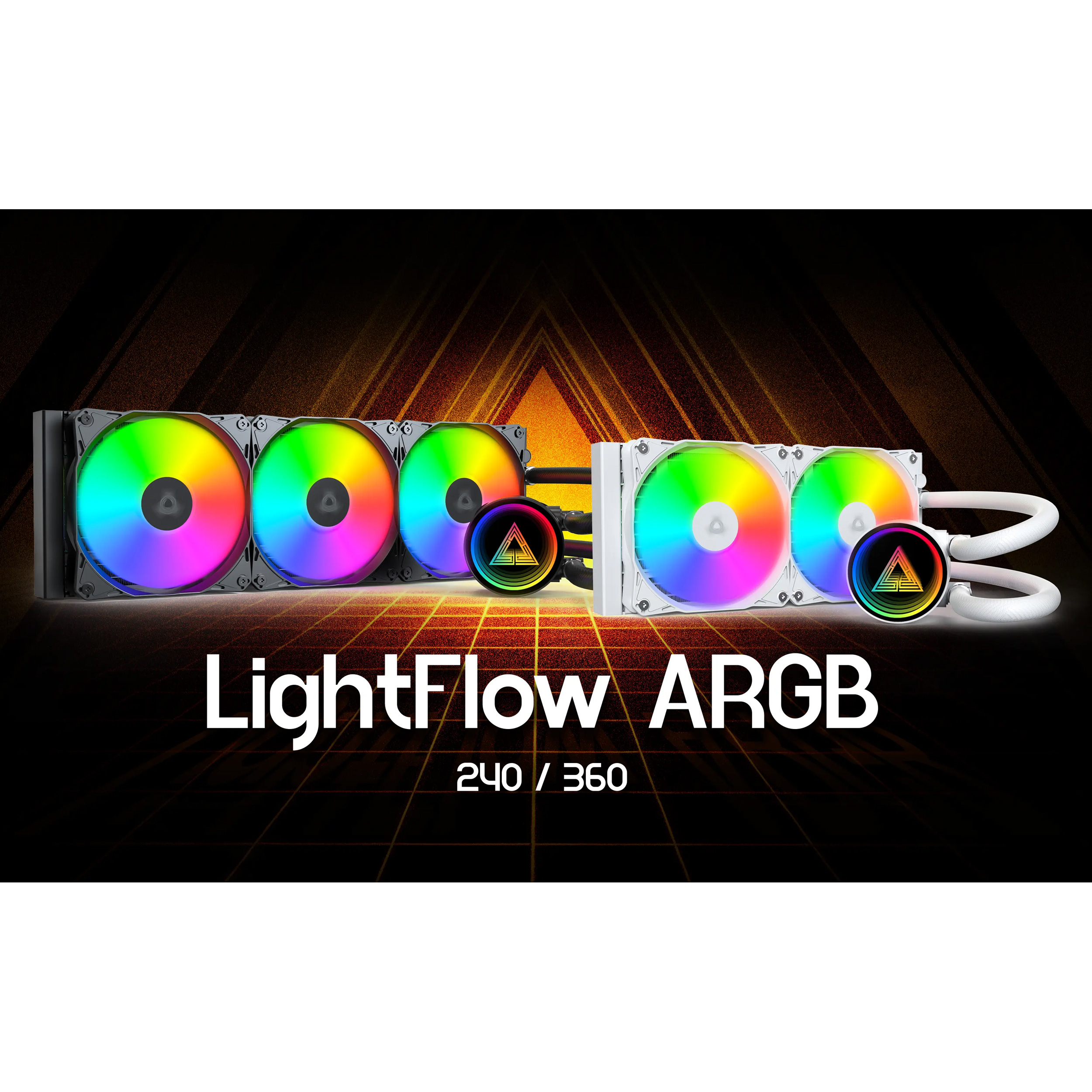 Система водяного охлаждения MONTECH LightFlow ARGB 360 Black