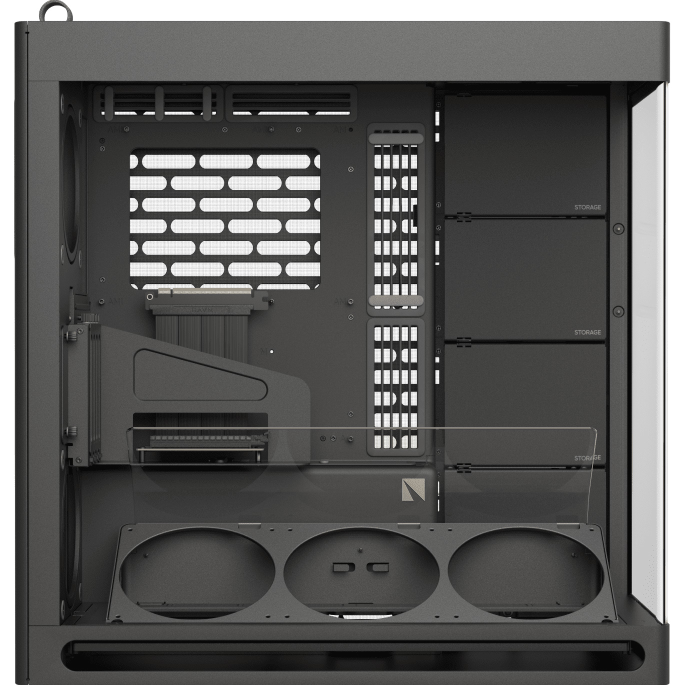 Корпус HAVN HS 420 VGPU Black