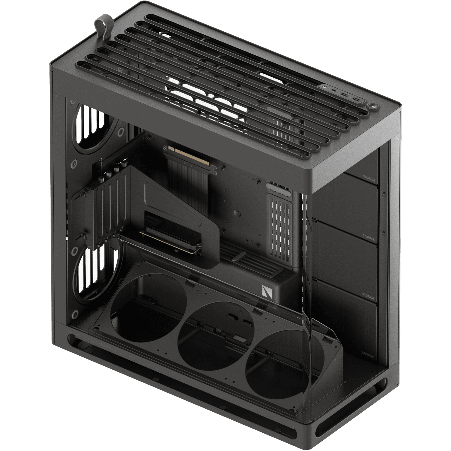 Корпус HAVN HS 420 VGPU Black