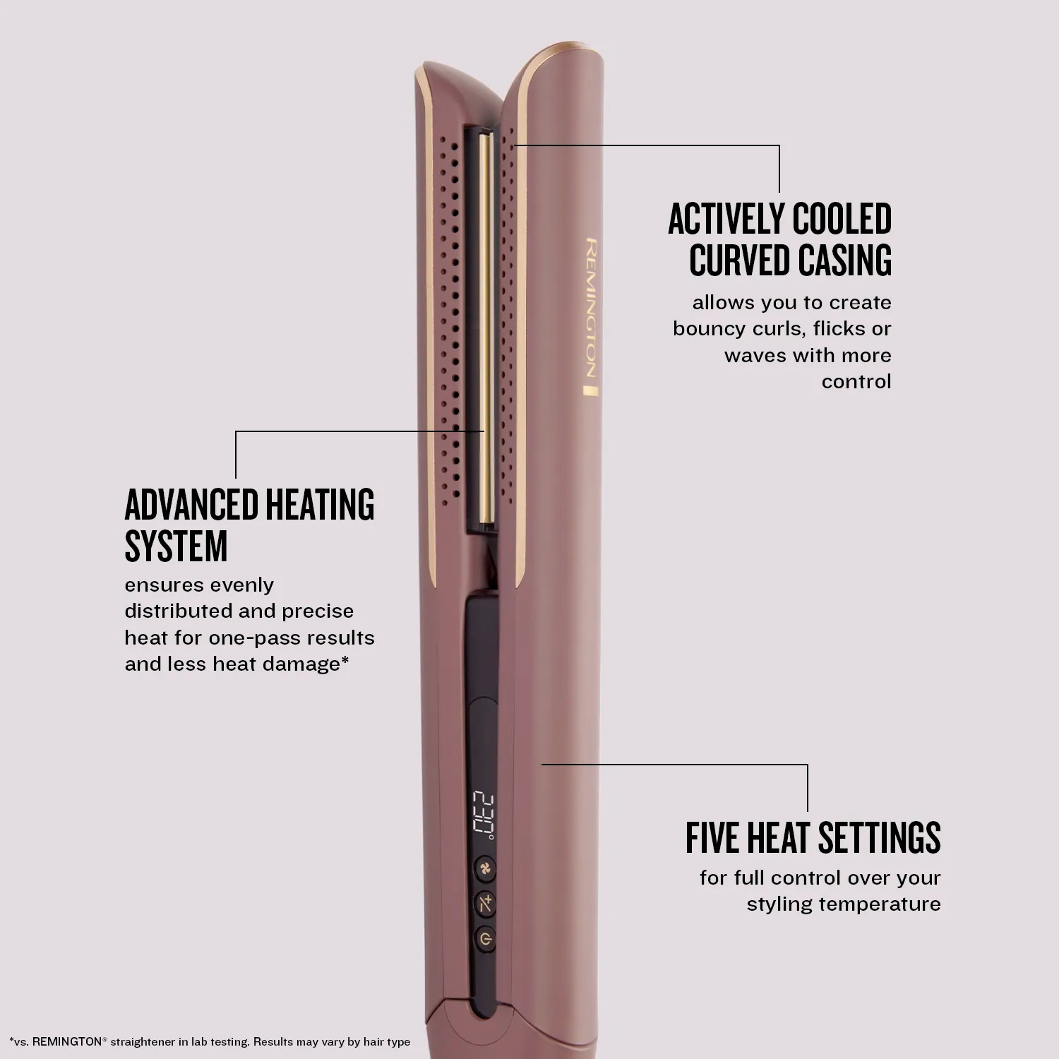 Выпрямитель для волос REMINGTON AIRvive (S8930 AIRVIVE)