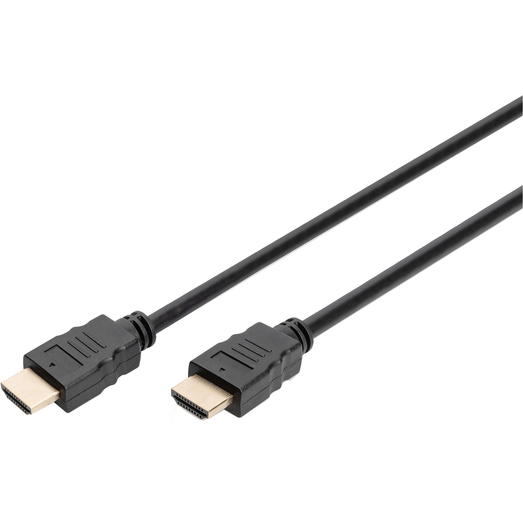Кабель DIGITUS HDMI v2.0 2м Black (DB-330123-020-S)