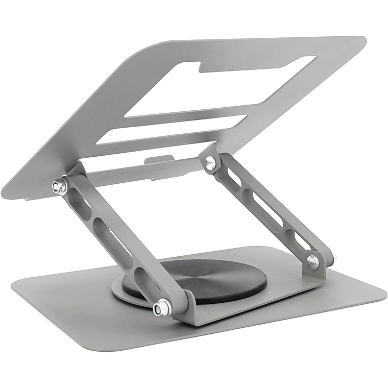 Подставка для ноутбука VOLTRONIC L018 360-degree Rotating Base Silver