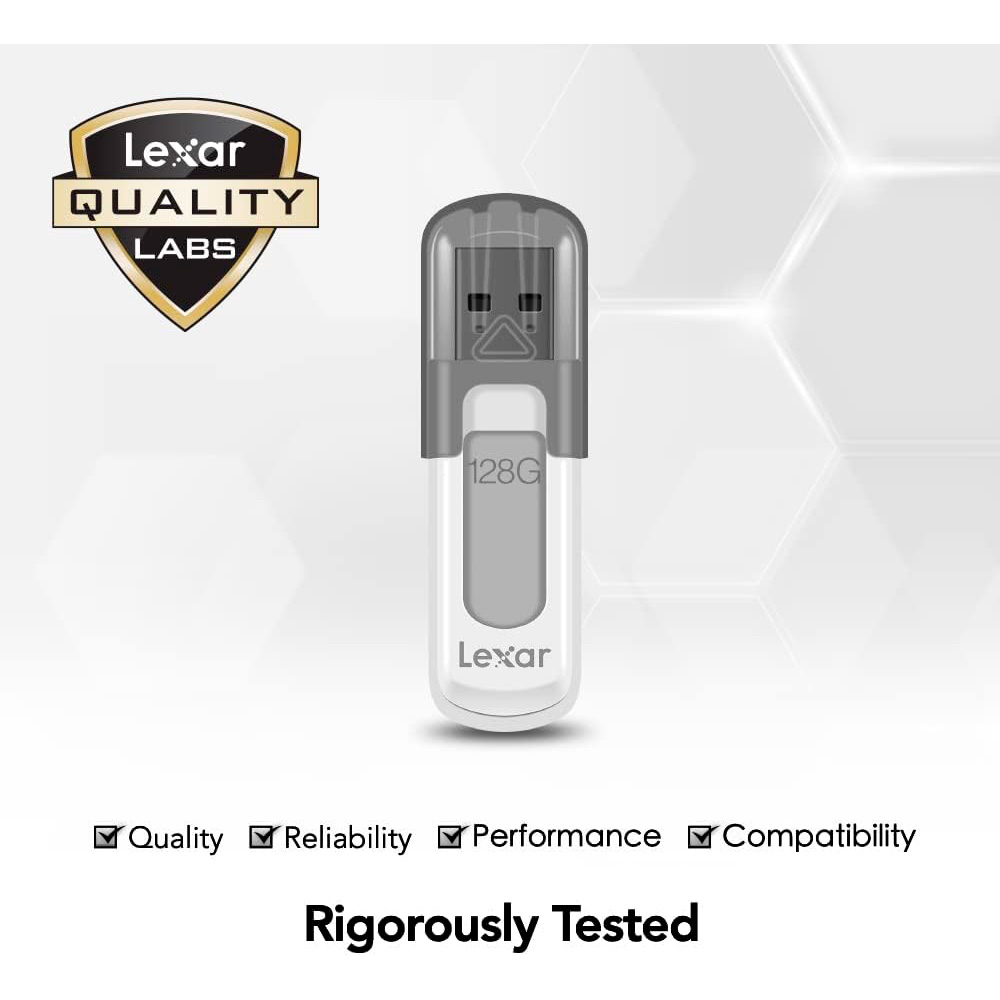 Флешка 64GB LEXAR JumpDrive V100 USB 3.2 (LJDV100-64GABGY)