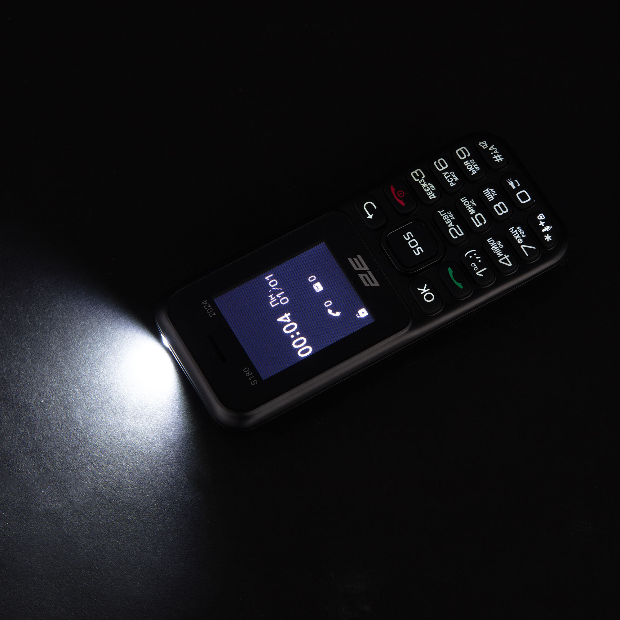 Мобильный телефон 2E S180 2024 Black