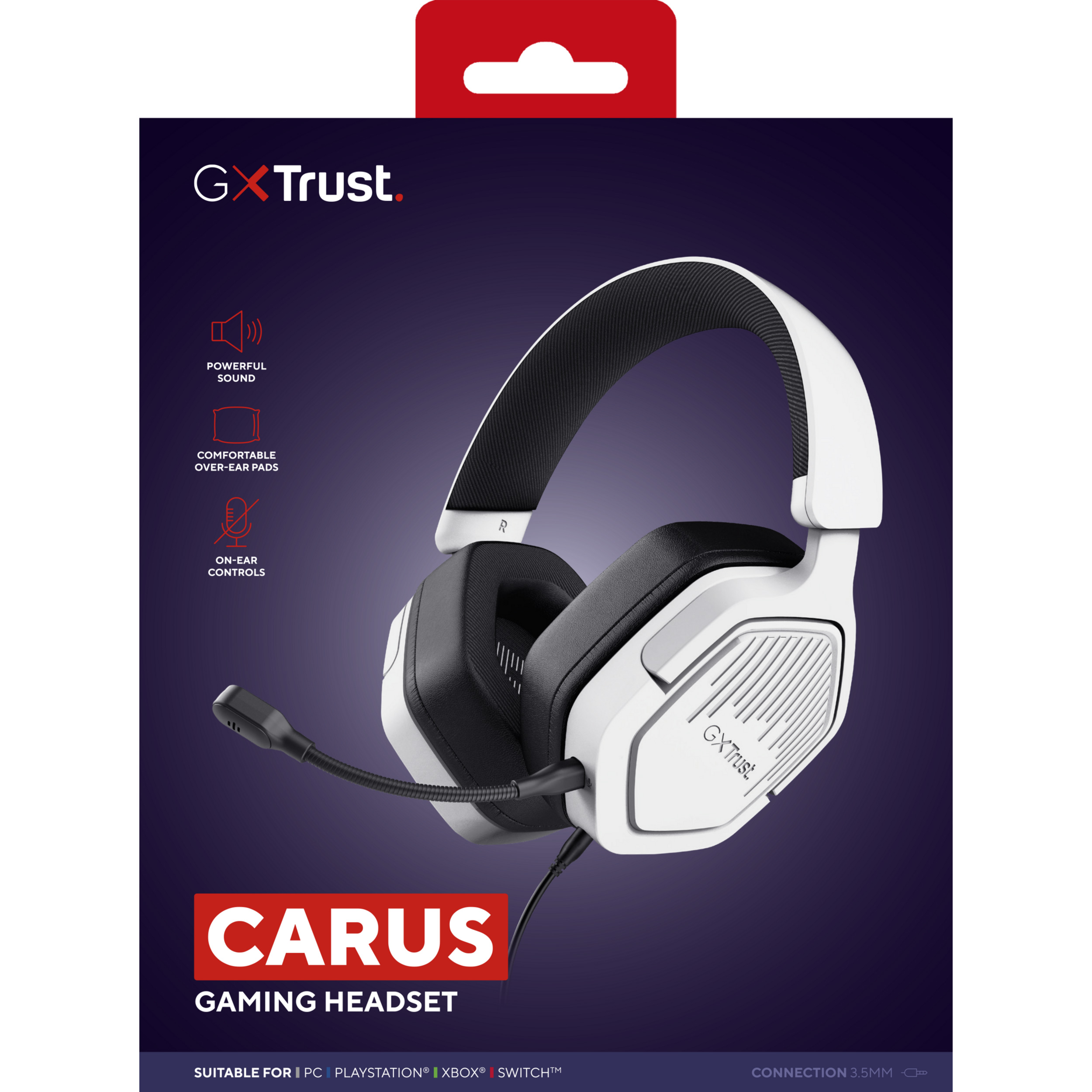 Навушники геймерскі TRUST Gaming GXT 492W Carus (25448)