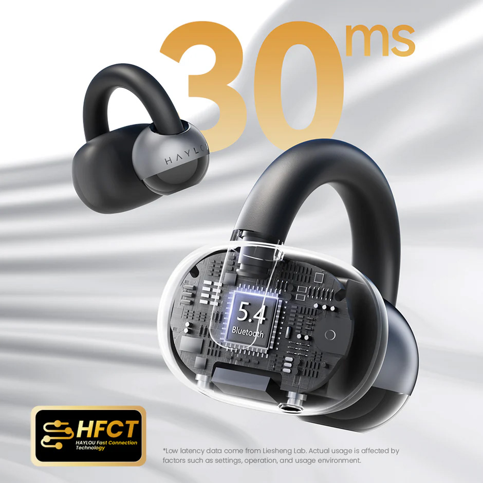 Навушники HAYLOU AirFree Black