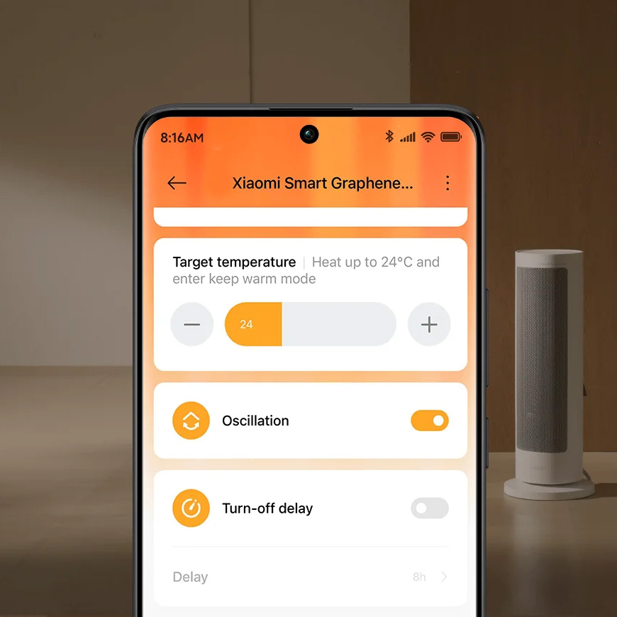 Тепловентилятор XIAOMI Smart Graphene Heater