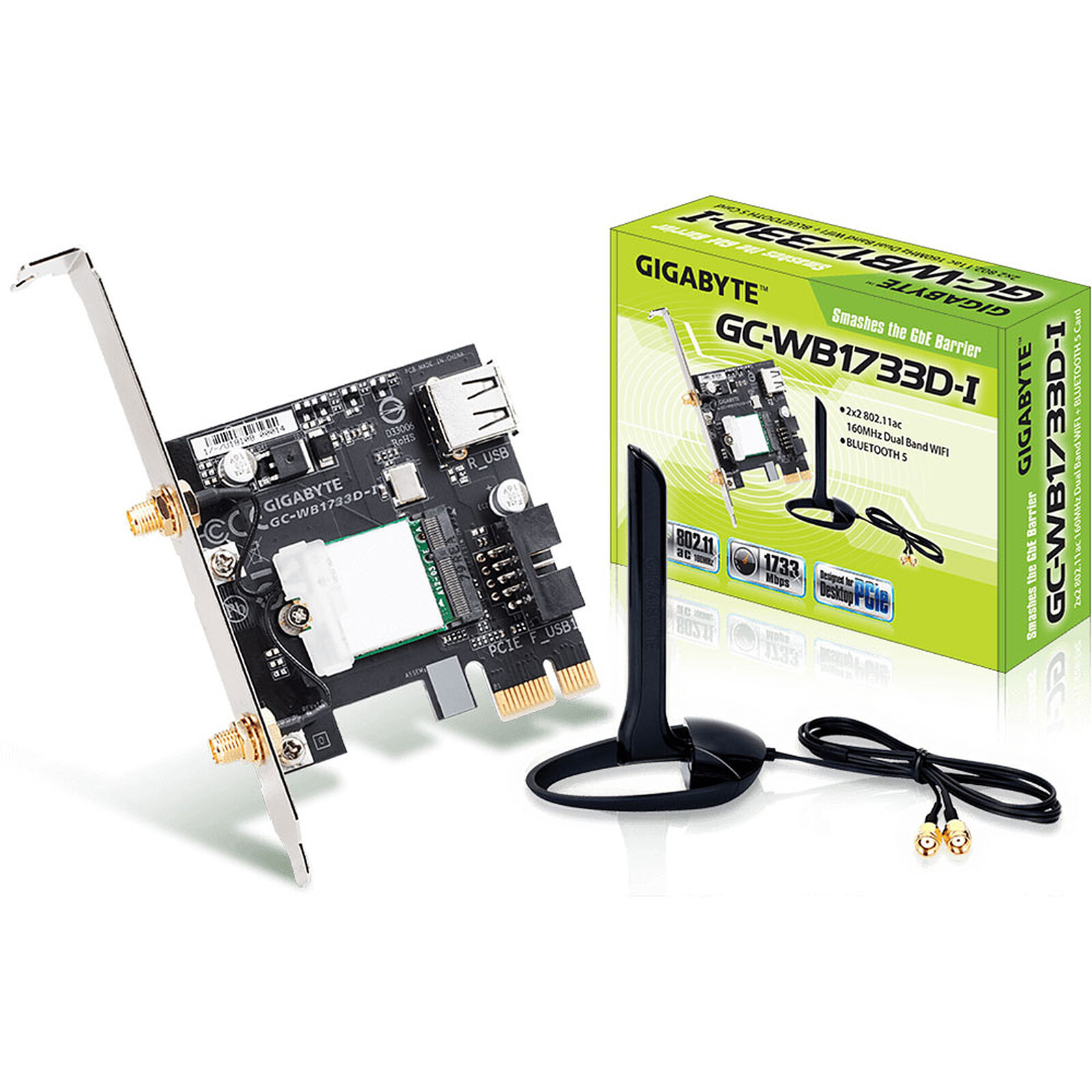 Wi-Fi адаптер GIGABYTE WB1733D-I (rev. 1.1)