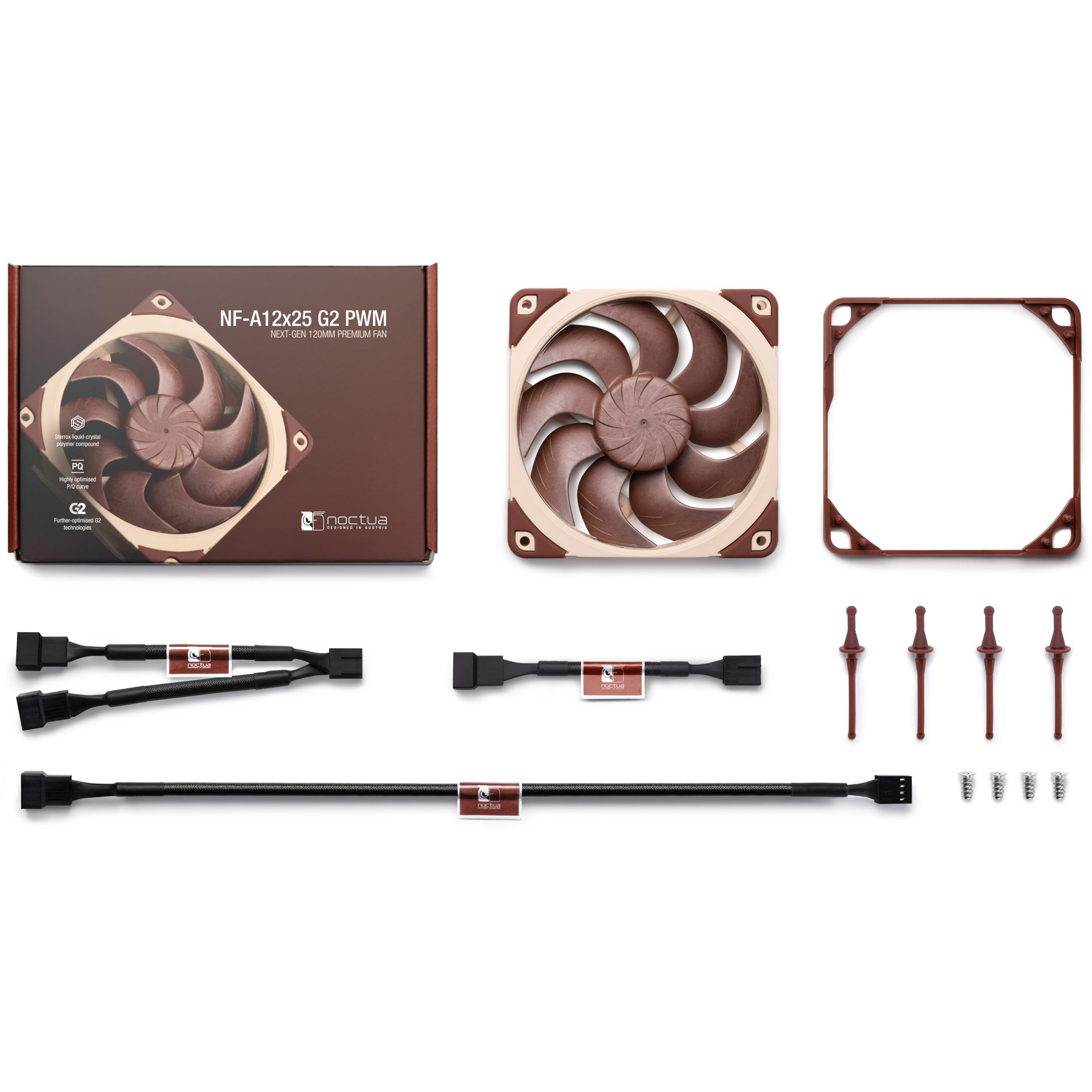 Вентилятор NOCTUA NF-A12x25 G2 PWM