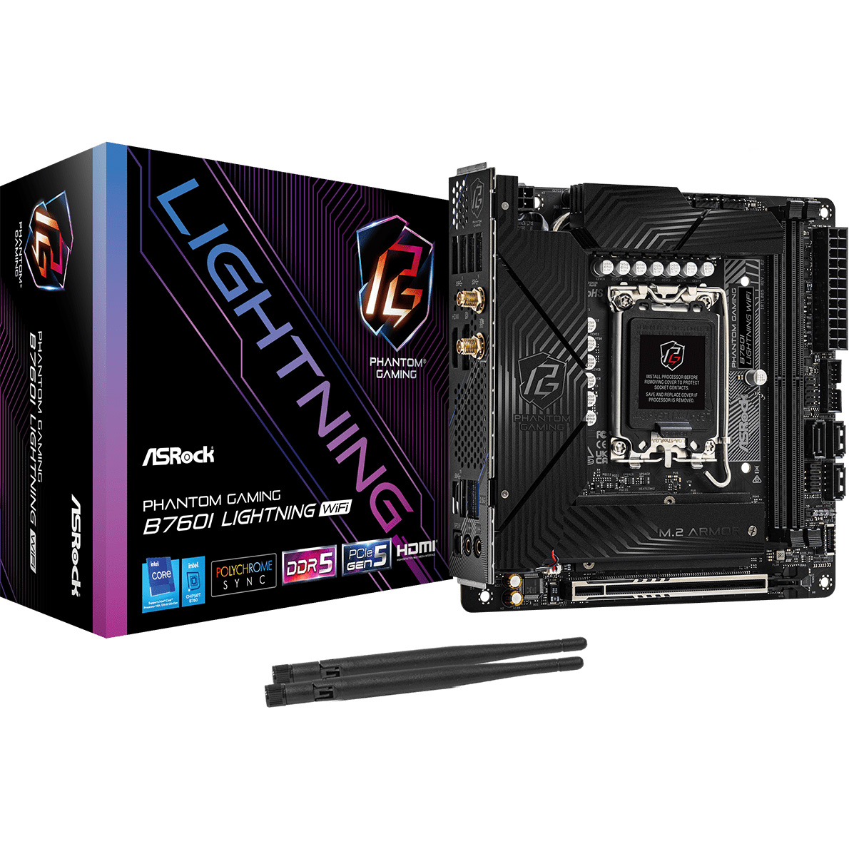 Материнская плата ASROCK B760I Lightning WiFi