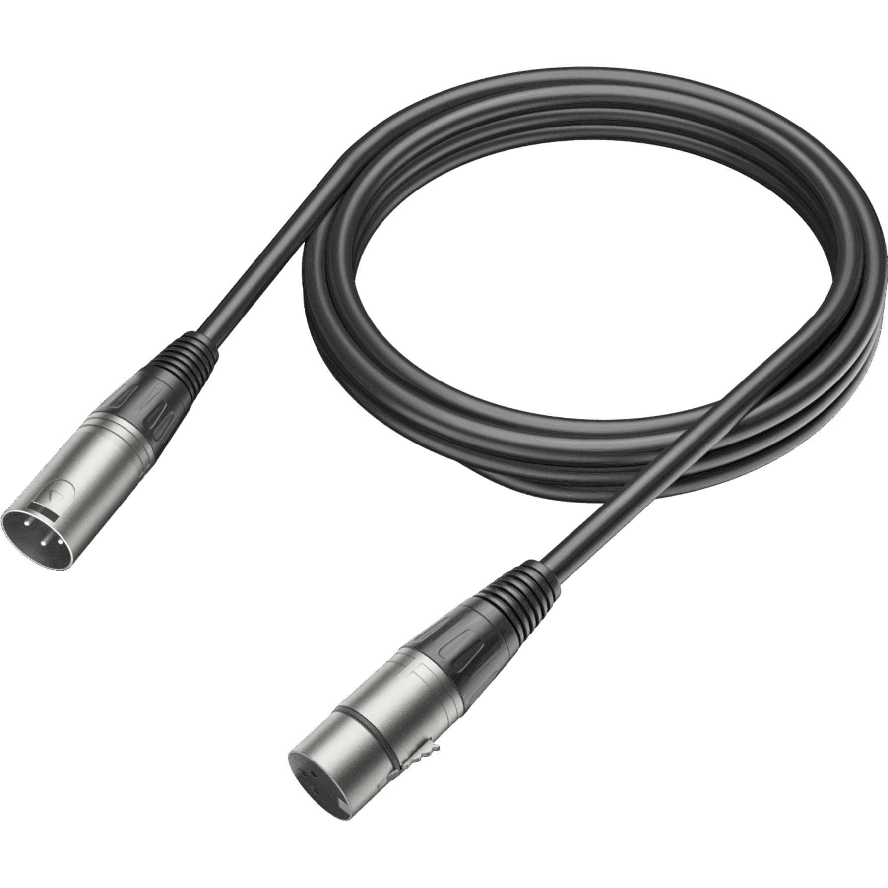Кабель мікрофонний FIFINE XLR Male to Female XLR 1.8м Black