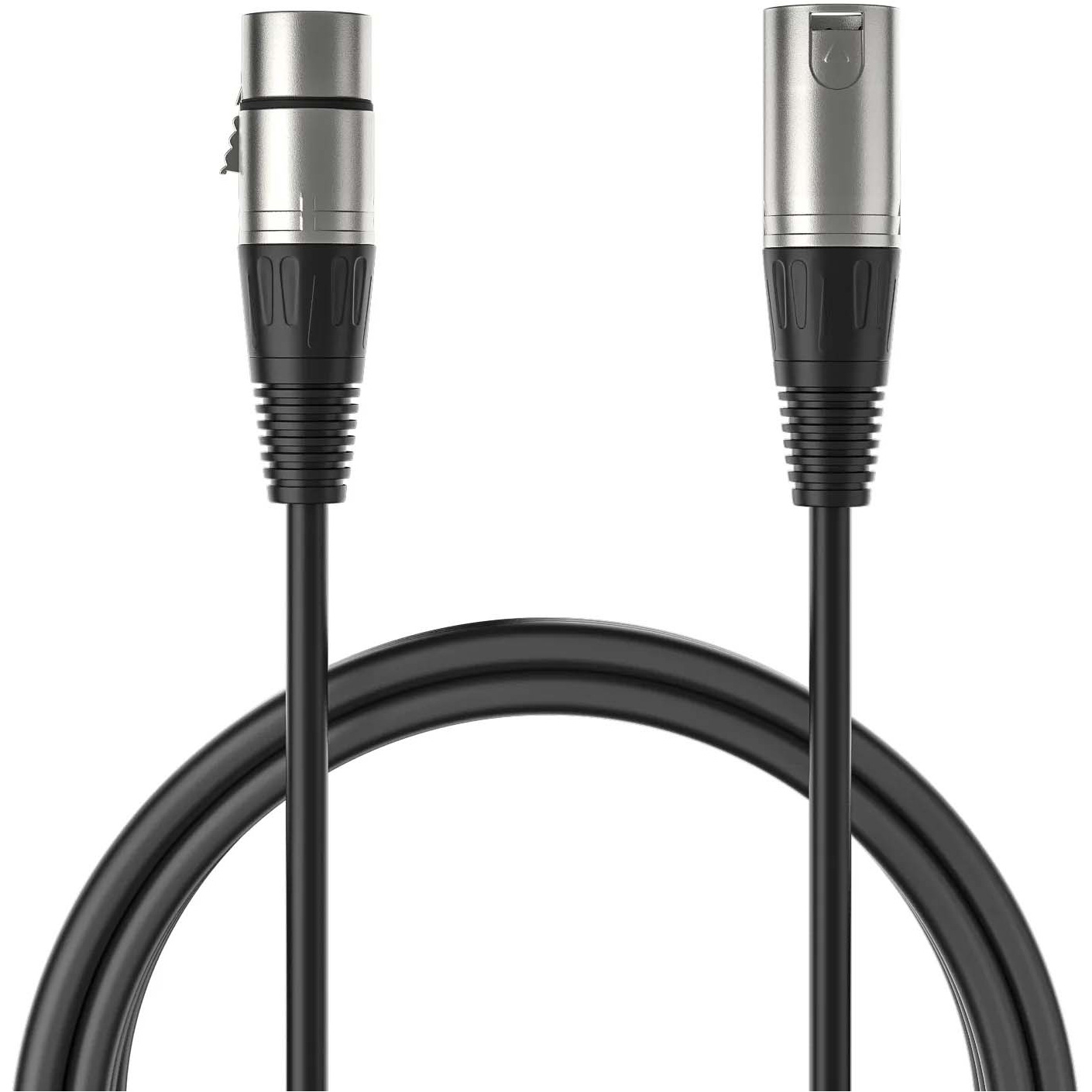 Кабель мікрофонний FIFINE XLR Male to Female XLR 1.8м Black