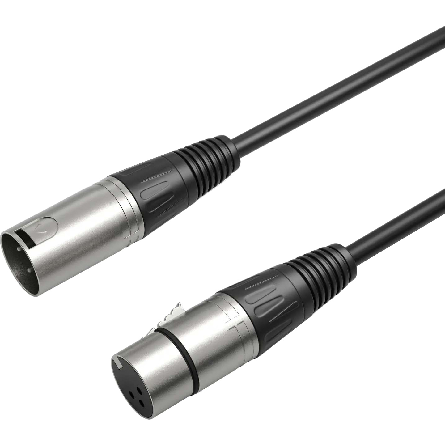 Кабель мікрофонний FIFINE XLR Male to Female XLR 1.8м Black