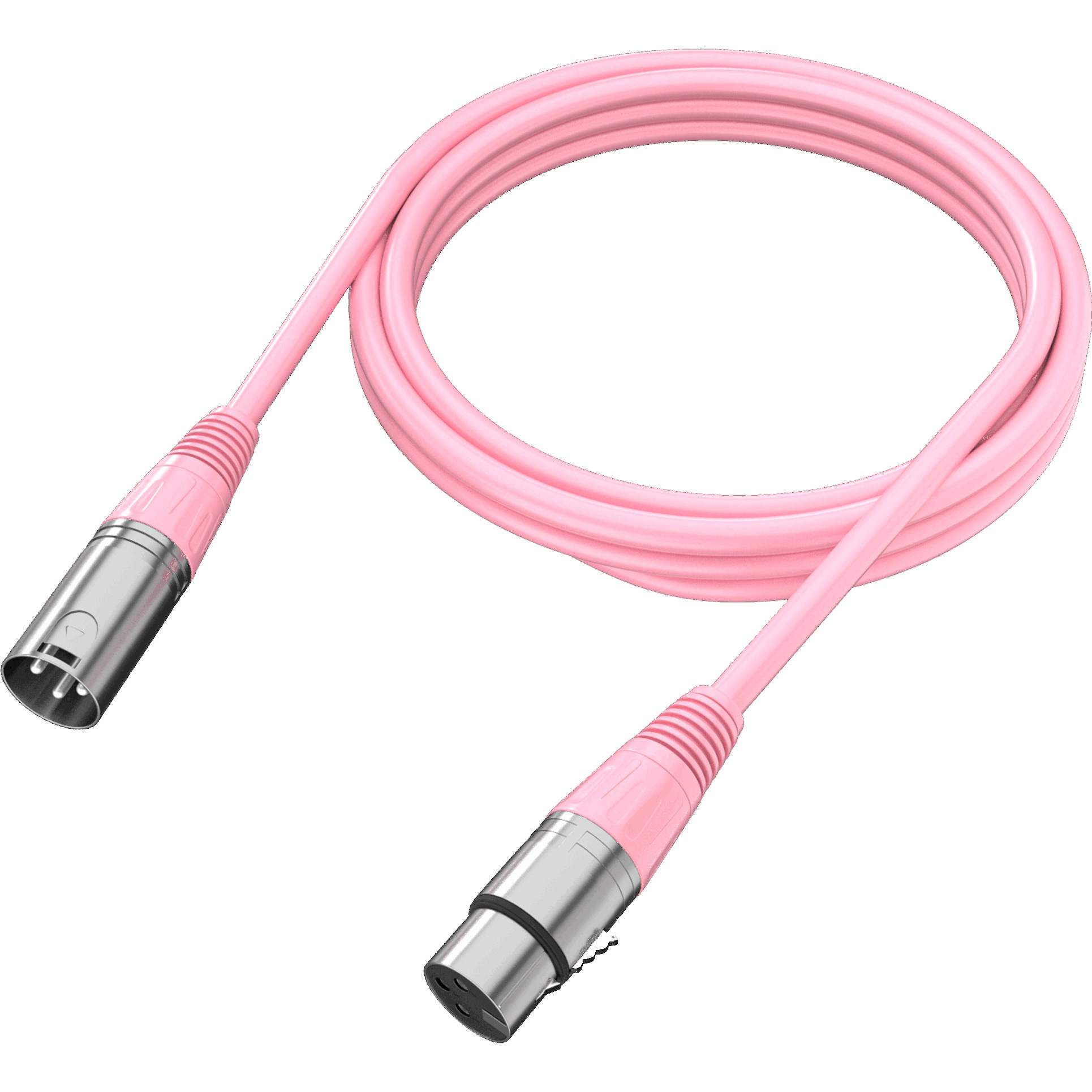 Кабель мікрофонний FIFINE XLR Male to Female XLR 1.8м Pink