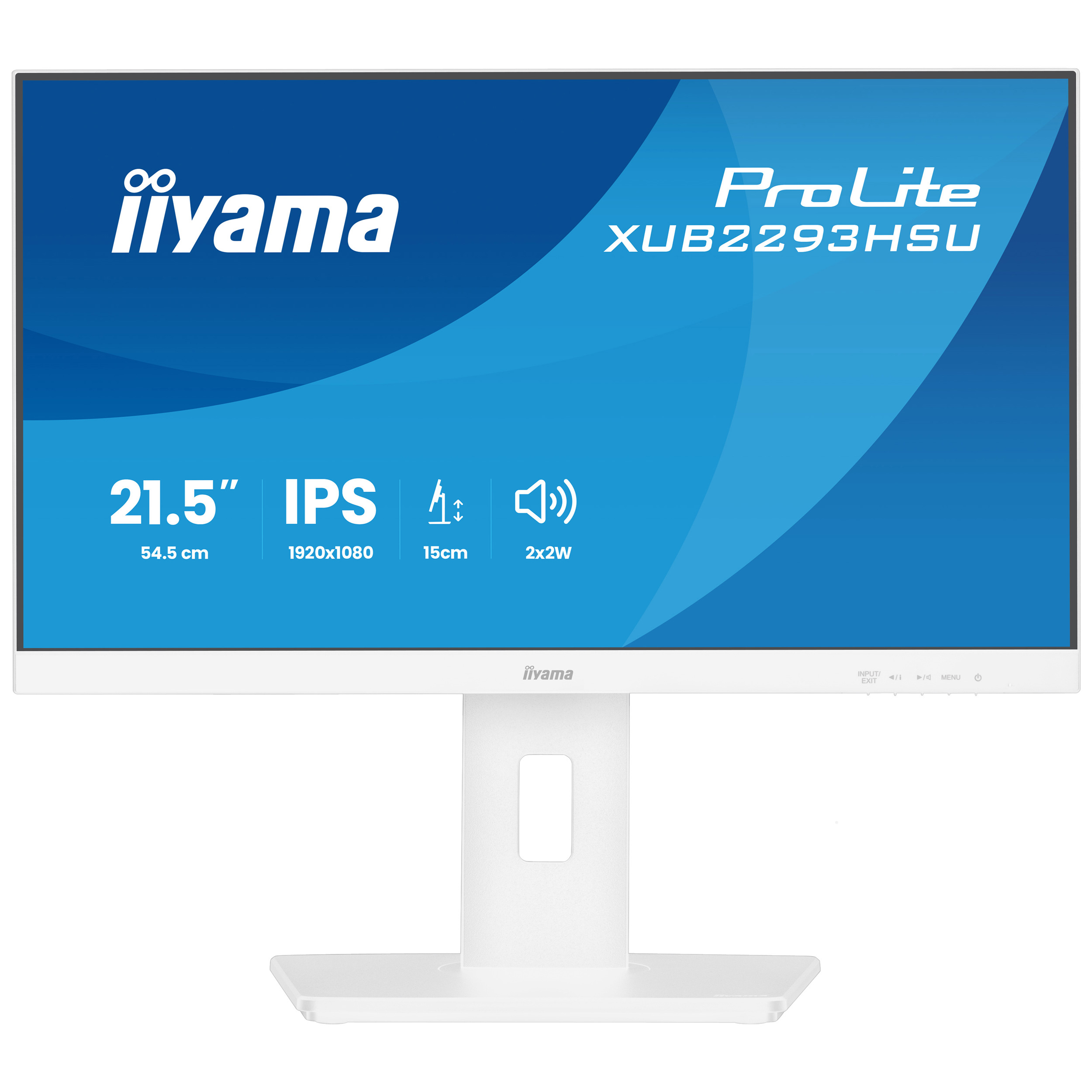 Монитор 21.5" IIYAMA ProLite XUB2293HSU-W7